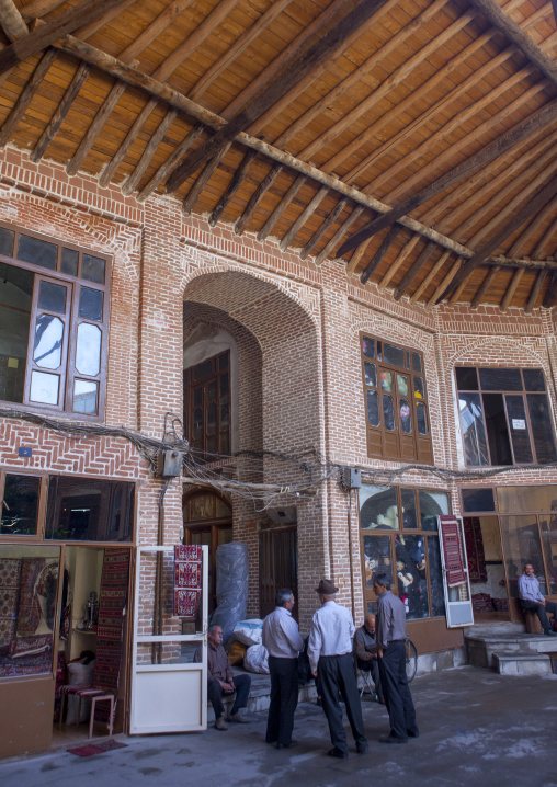Courtyard Inside The Old Bazaar, Tabriz, Iran
