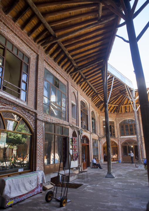Courtyard Inside The Old Bazaar, Tabriz, Iran