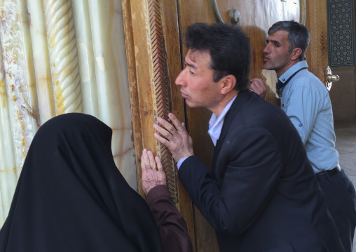 The shah-e-cheragh mausoleum, Fars province, Shiraz, Iran