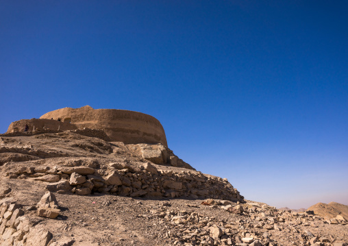 Tower Of Silence Where Zoroastrians Brought Their Dead And Vultures Would Consume The Corpses, Yazd Province, Yazd, Iran