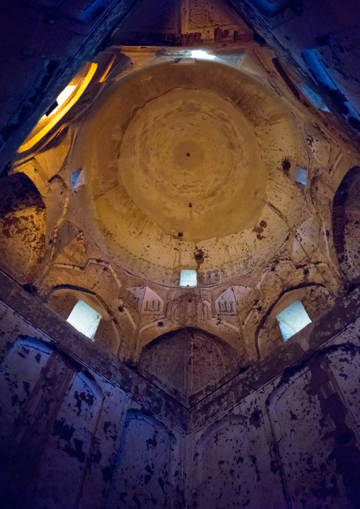 Inside 15Th-century Domed Ziai Ye School (Alexander Prison), Yazd Province, Yazd, Iran