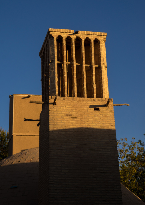 Wind Towers Used As A Natural Cooling System In Iranian Traditional Architecture, Yazd Province, Yazd, Iran