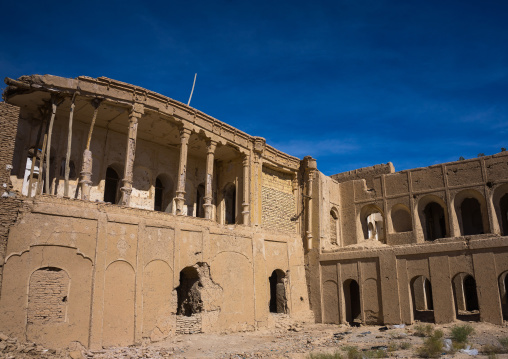 Ruined Houses In A Deserted Ancient Village, Fars Province, Abarkooh, Iran