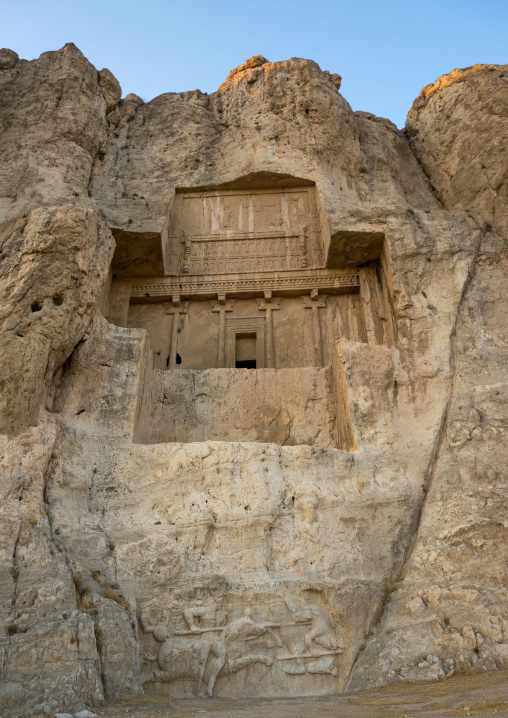 Achaemenian Royal Tombs In Naqsh-e Rustam Necropolis, Fars Province, Shiraz, Iran