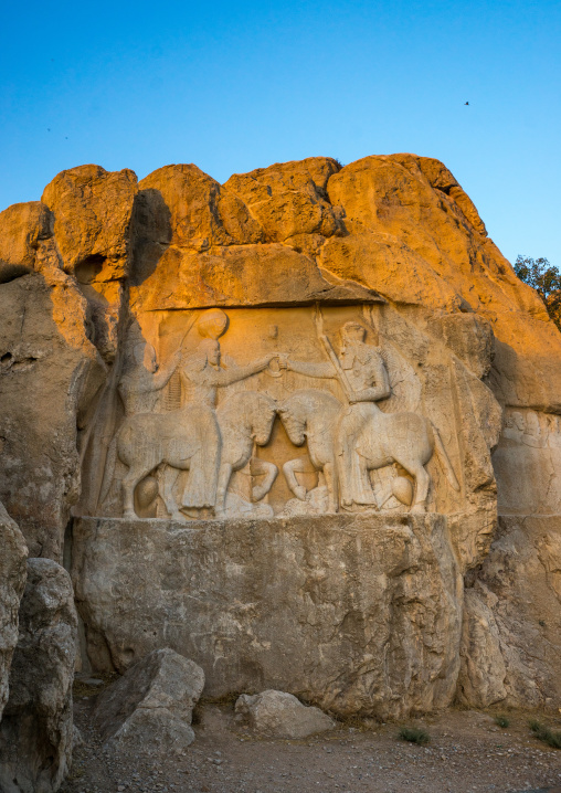 The Investiture Of Ardashir I In Naqsh-e Rustam Necropolis, Fars Province, Shiraz, Iran