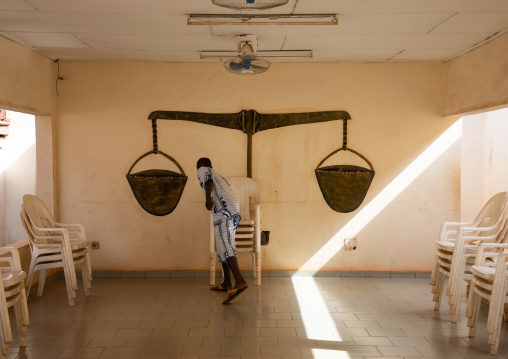 Justice room in the Agni-indenie royal court, Comoé, Abengourou, Ivory Coast