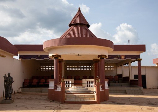 Agni-indenie royal court throne area, Comoé, Abengourou, Ivory Coast