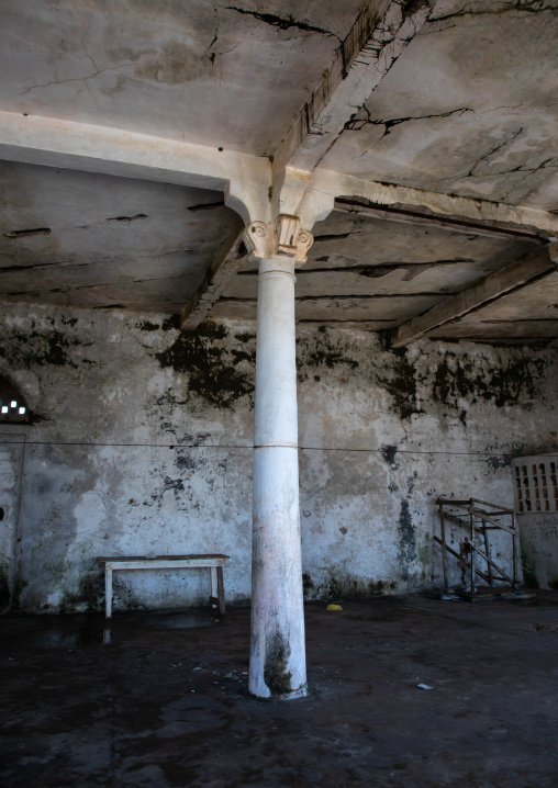 Maison Ganamet old french colonial building, Sud-Comoé, Grand-Bassam, Ivory Coast