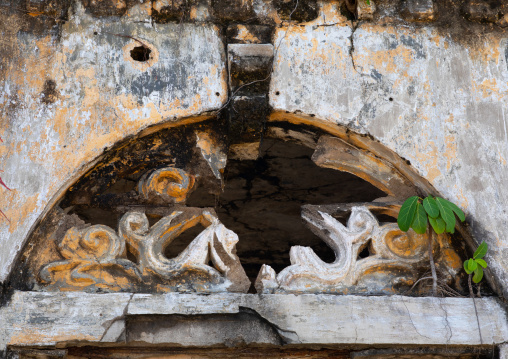 Maison Ganamet old french colonial building, Sud-Comoé, Grand-Bassam, Ivory Coast