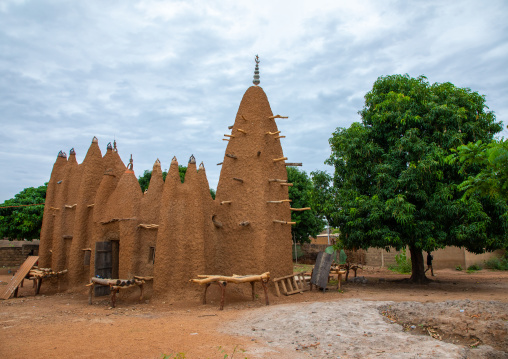 The 17th century sudano-sahelian mosque, Savanes district, Kouto, Ivory Coast