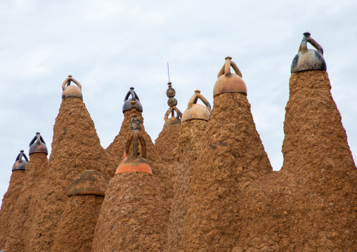 The 17th century sudano-sahelian mosque, Savanes district, Kouto, Ivory Coast
