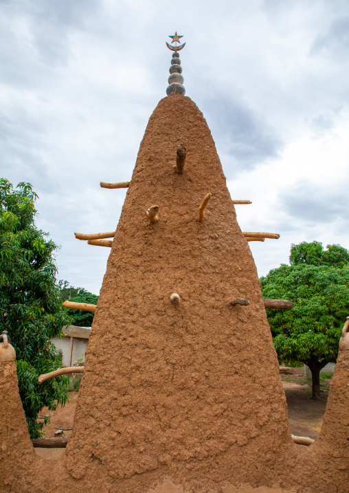 The 17th century sudano-sahelian mosque, Savanes district, Kouto, Ivory Coast