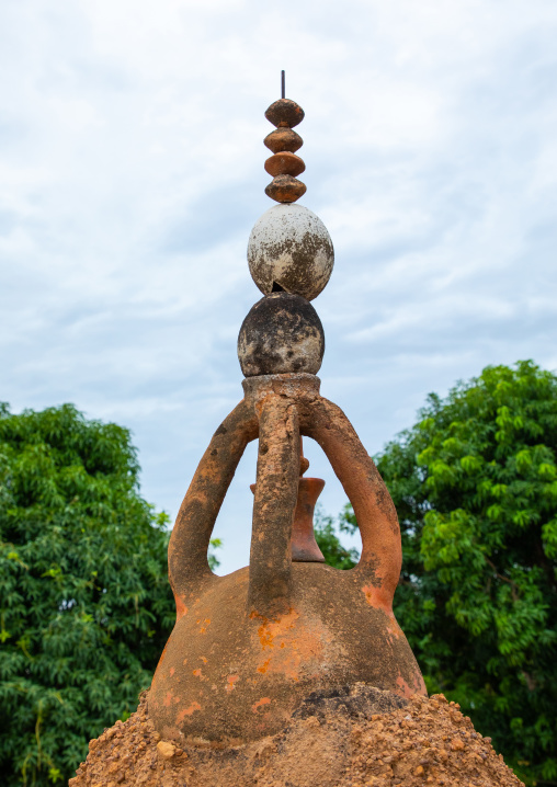 The 17th century sudano-sahelian mosque, Savanes district, Kouto, Ivory Coast