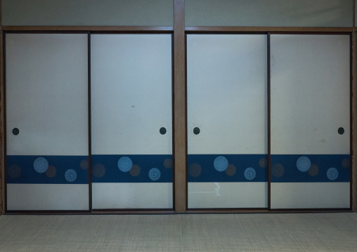 Room in the kyu asakura traditional japanese house from taisho era, Kanto region, Tokyo, Japan