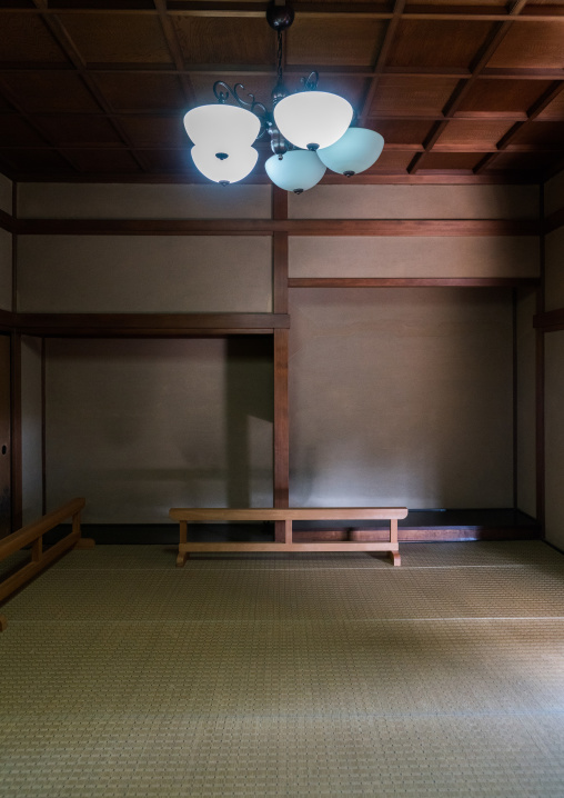 Room in the kyu asakura traditional japanese house from taisho era, Kanto region, Tokyo, Japan