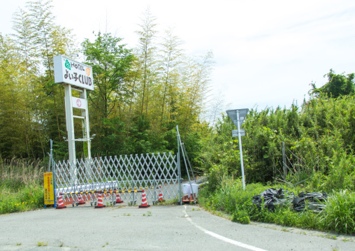 Wise kids hotel in the difficult-to-return zone after the daiichi nuclear power plant irradiation, Fukushima prefecture, Tomioka, Japan