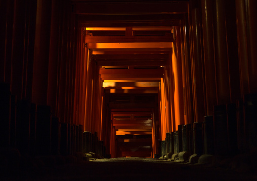 Fushimi inari torii gates, Kansai region, Kyoto, Japan