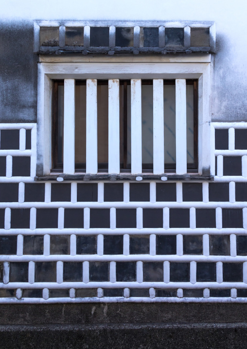 Old house in Bikan historical quarter, Okayama Prefecture, Kurashiki, Japan