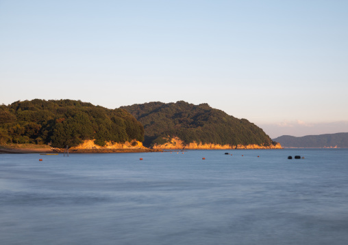 Coastline view, Seto Inland Sea, Naoshima, Japan