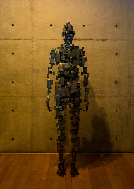 Sculpture in Benesse house, Seto Inland Sea, Naoshima, Japan