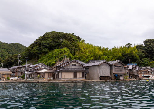 Funaya fishermen houses, Kyoto prefecture, Ine, Japan