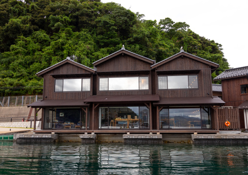 Ine cafe and restaurant, Kyoto prefecture, Ine, Japan