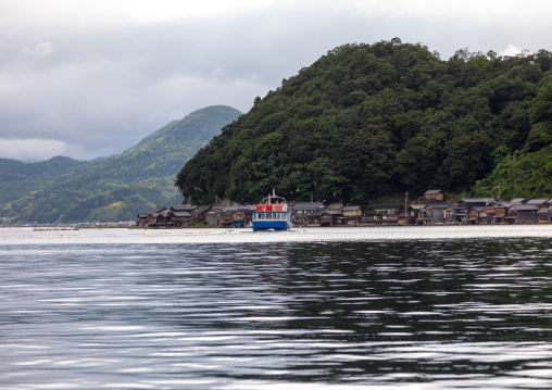 Funaya fishermen houses, Kyoto prefecture, Ine, Japan