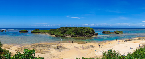 Hoshizuna beach, Yaeyama Islands, Iriomote, Japan