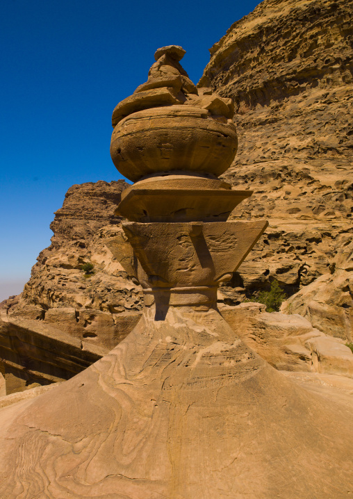 Rooftop Of Temple Of Al Deir, The Monastery, Petra, Jordan