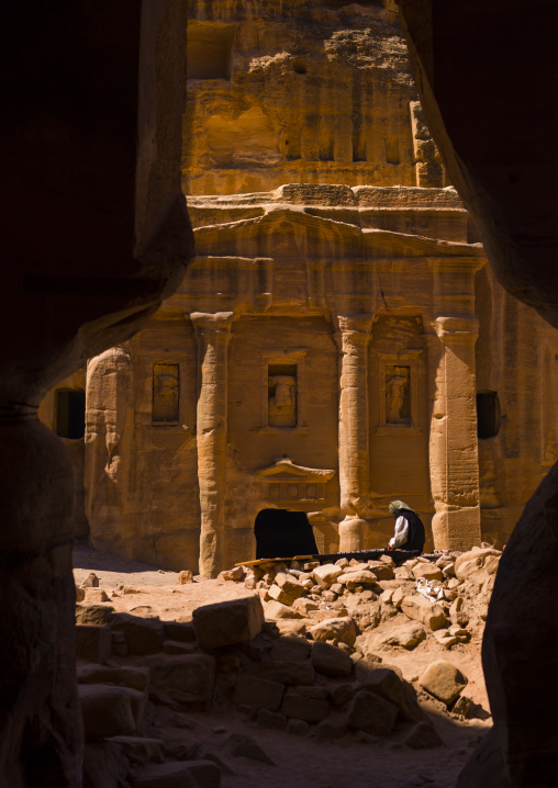 Bedouin Woman In Petra, Jordan
