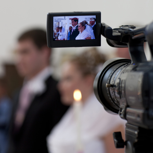 Wedding In A Russian Orthodox Church, Astana, Kazakhstan