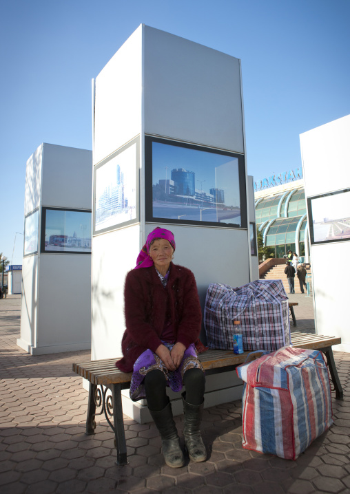 Miss Nuripa Arriving In Astana, Kazakhstan