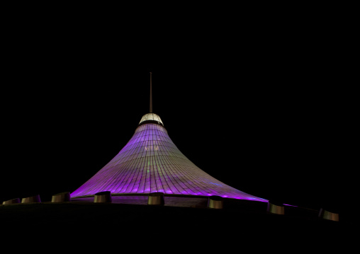 Khan Shatyr Giant Tent By Night, Astana, Kazakhstan