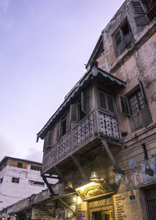 Mashrabiyah on anold house, Lamu county, Lamu, Kenya