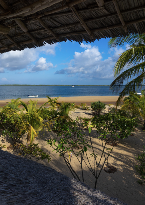 Jahazi house view on the beach, Lamu county, Kizingoni, Kenya