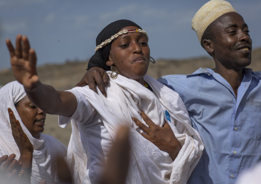 Borana tribe dance, Turkana lake, Loiyangalani, Kenya