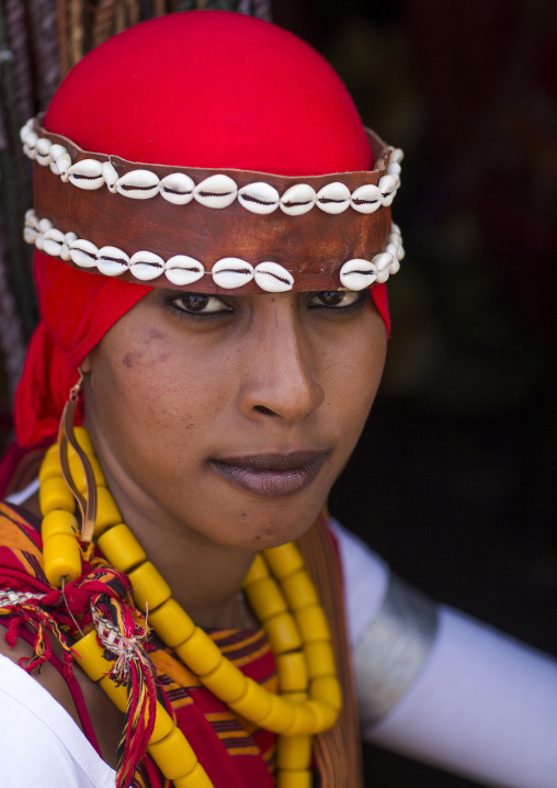 Somali tribe woman, Turkana lake, Loiyangalani, Kenya