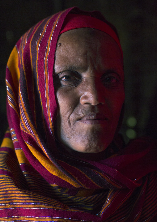 Somali tribe woman, Turkana lake, Loiyangalani, Kenya