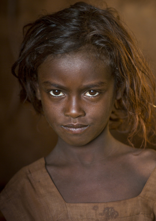Borana tribe girl, Marsabit district, Marsabit, Kenya