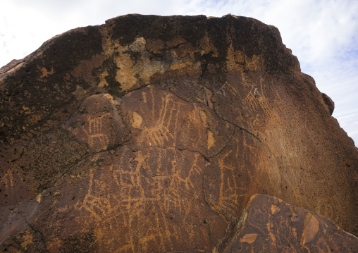 Ancient rock art, Turkana lake, Loiyangalani, Kenya