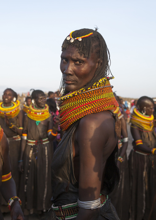 Turkana tribe woman, Turkana lake, Loiyangalani, Kenya