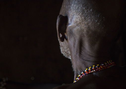 Samburu tribesman, Samburu county, Samburu national reserve, Kenya