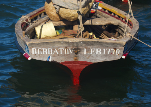 Dhow named with an Arsenal footballer name, Lamu County, Lamu, Kenya
