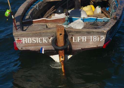 Dhow named with an Arsenal footballer name, Lamu County, Lamu, Kenya