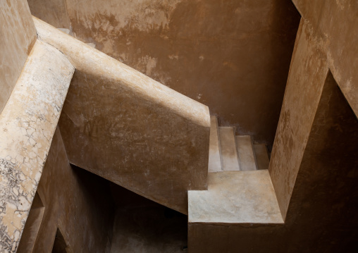 Stairs in a swahili house, Lamu County, Lamu, Kenya