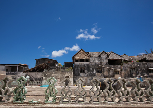 Houses in the old town, Lamu County, Lamu, Kenya