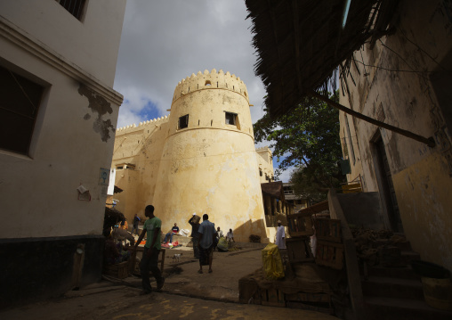 A view of the fort tower, Lamu County, Lamu, Kenya
