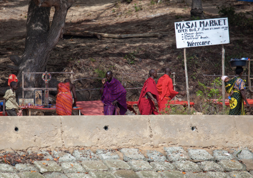 Maasai market, Lamu County, Lamu, Kenya