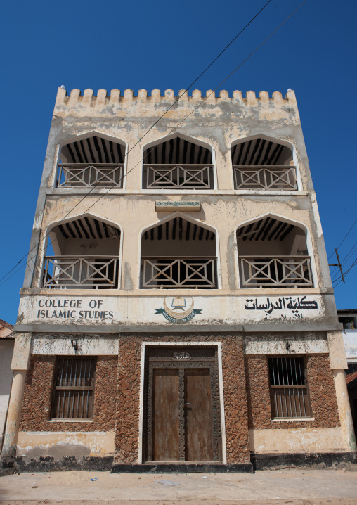 Coranic school building, Lamu County, Lamu, Kenya