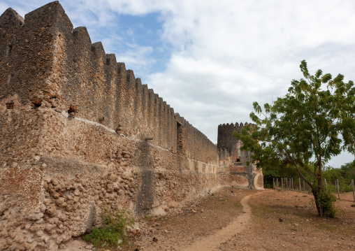 The old fort built by Bwana Mataka, Lamu County, Siyu, Kenya